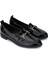 Bordo Kadın Deri Loafer 1062 01 Bn Ayk SK24-25 2