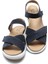 Maira 08 Ac-Kifidis Kadın Anatomik Nubuk Sandalet 36-41 3