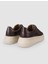Kahverengi Kadın Deri Sneaker 124750 3