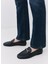 Kadın Deri Lacivert Tokalı Loafer 3