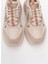 Marron Bej Desenli Kadın Spor Sneakers 2