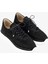Zoe Kadın Siyah Süet Hakiki Deri Sneakers & Spor Ayakkabı 2