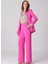 Yakalı Oversize Blazer Ceket 4