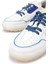 Kadın Hakiki Deri Beyaz/mavi Sneakers & Spor Ayakkabı 3