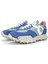 Kadın Tekstil Deri Lacivert/yeşil Sneakers & Spor Ayakkabı 4