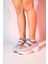 Berge Buz Multi Kadın Cırtlı Dolgu Taban Spor Sneakers 1