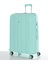V305 Ultra Hafif Plastik Materyal Polipropilen Büyük Boy Valiz - Su Yeşili 2