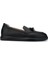 Siyah Kadın Deri Loafer 1037 6005 Bn Ayk SK24-25 1