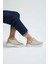 Kadın Deri & Tekstil Fildişi Sneakers & Spor Ayakkabı 4