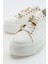 Beyaz Kadın Sneaker 223-852 4