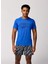 211502493 Distance Short Sleeve 3.0 Mavi Yuvarlak Yaka Normal Kalıp Baskılı T-Shirt 1