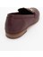 Trexıe Bordo Cilt Hakiki Deri Tokalı Kadın Loafer Ayakkabı 4