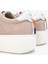 Kadın Hakiki Deri Gül Kurusu Sneakers & Spor Ayakkabı 5
