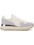 Bej-Gri Kadın Deri Sneaker 923 TCSR-072-1 Bn Ayk SK24-25 1
