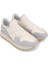 Bej-Gri Kadın Deri Sneaker 923 TCSR-072-1 Bn Ayk SK24-25 2