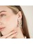 Royal White Crystal Sea Star Earrings 2