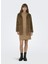 Kahve Kadın Kapüşonlu Suni Kürk Kaban Onlnewmalou Faux Fur Coat cc Otw 1