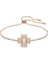 5674487 Swarovski Bilezik Idyllia:bracelet Cz Clover Silk/ros M 1