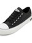 Siyah-Beyaz Kadın Deri Sneaker 95A3603VIT550 5