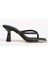 Siyah Kadın Topuklu Sandalet Joan - Mıd Thong Sandal 1