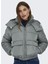Açık Mavi Kadın Mont Onlevı Cargo Puffer Jacket Otw 5