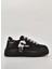 Siyah Kadın Deri Sneaker KL42376N000 1