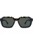 Raffaello Black Havana Scuro 09B // Dark Green G15 Unisex Güneş Gözlüğü 2