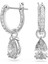 5636716 Swarovski Küpe Thebasıcs:pe Pear Whıte/rhs 1