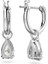 5636716 Swarovski Küpe Thebasıcs:pe Pear Whıte/rhs 3