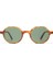 Havana Chiaro Matt 02 // Flat Green G15 Unisex Güneş Gözlüğü 1