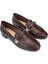 Bej Kadın Deri Loafer 775 5406 Bn Ayk Y24 2