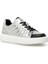 Gümüş Kadın Deri Sneaker Semmey 3pr 2
