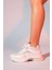Sterda Beyaz Bej Kadın Kalın Taban Spor Sneakers 3