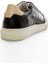 Siyah-Ten Kadın Deri Sneaker 957 39683 Bn Ayk Y23 5