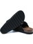 14444 Ch-Kifidis Soft Step Kadın Süet Deri Sabo Mantar Terlik 36-41 3