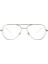 Italian Stallon Gümüş Lacivert Unisex Optik / Güneş Gözlüğü 3
