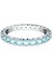5658669 Swarovski Yüzük Matrix:ring Aqua Blu/rhs 55 1