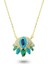 Enamel Blue Eye Kolye 1