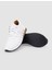 Beyaz Kadın Deri Sneaker 126080 4