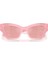 SK6021 Oval Pembe Kadın Güneş Gözlüğü 4