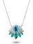 Enamel Blue Eye Kolye 1