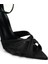 Violine Saten 10 cm Topuklu Ayakkabı 4