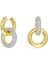 5668818 Swarovski Küpe Dextera:pe Hoop Interlinked Cre/gos 1