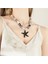 Royal Crystal Black Sea Star Kolye 3