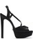 Eleanor Saten Platform Topuklu Ayakkabı 1