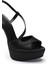 Eleanor Saten Platform Topuklu Ayakkabı 3