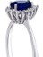 0.13 Karat Safir Taşlı Pırlanta Yüzük 4