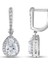 0.30 Karat Topaz Taşlı Pırlanta Küpe 2