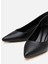 Kadın Siyah Kısa Topuklu Stiletto 5