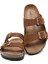 K14943 Kifidis Soft Step Kadın Çift Bantlı Mantar Terlik 36-41 2